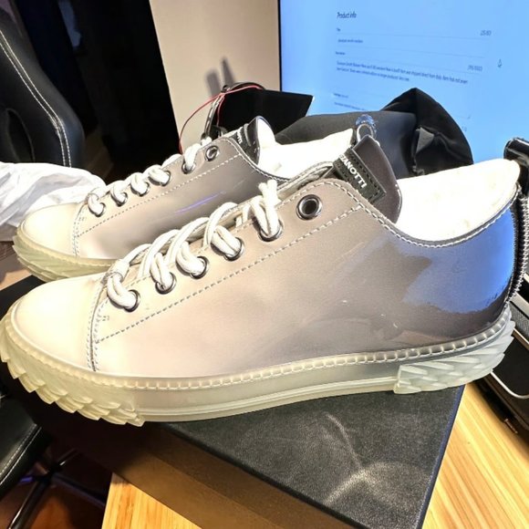 Giuseppe Zanotti Men's Blabber Ombre Low Top Sneakers RM10012